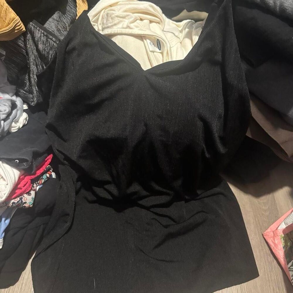 Express Women's Black Blouse
